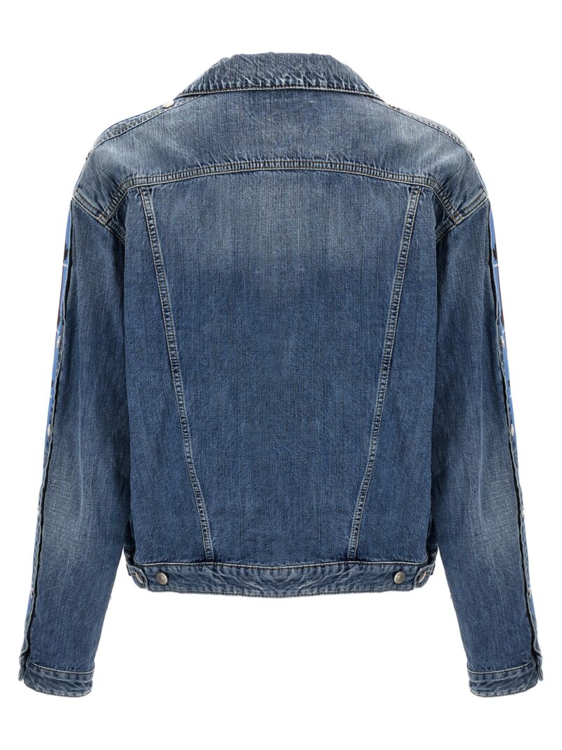 'Dan' denim jacket S74AM1466S30309470 DSQUARED2 Light Blue