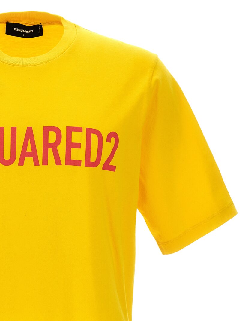 'Dsquared2' T-shirt Man DSQUARED2 Yellow