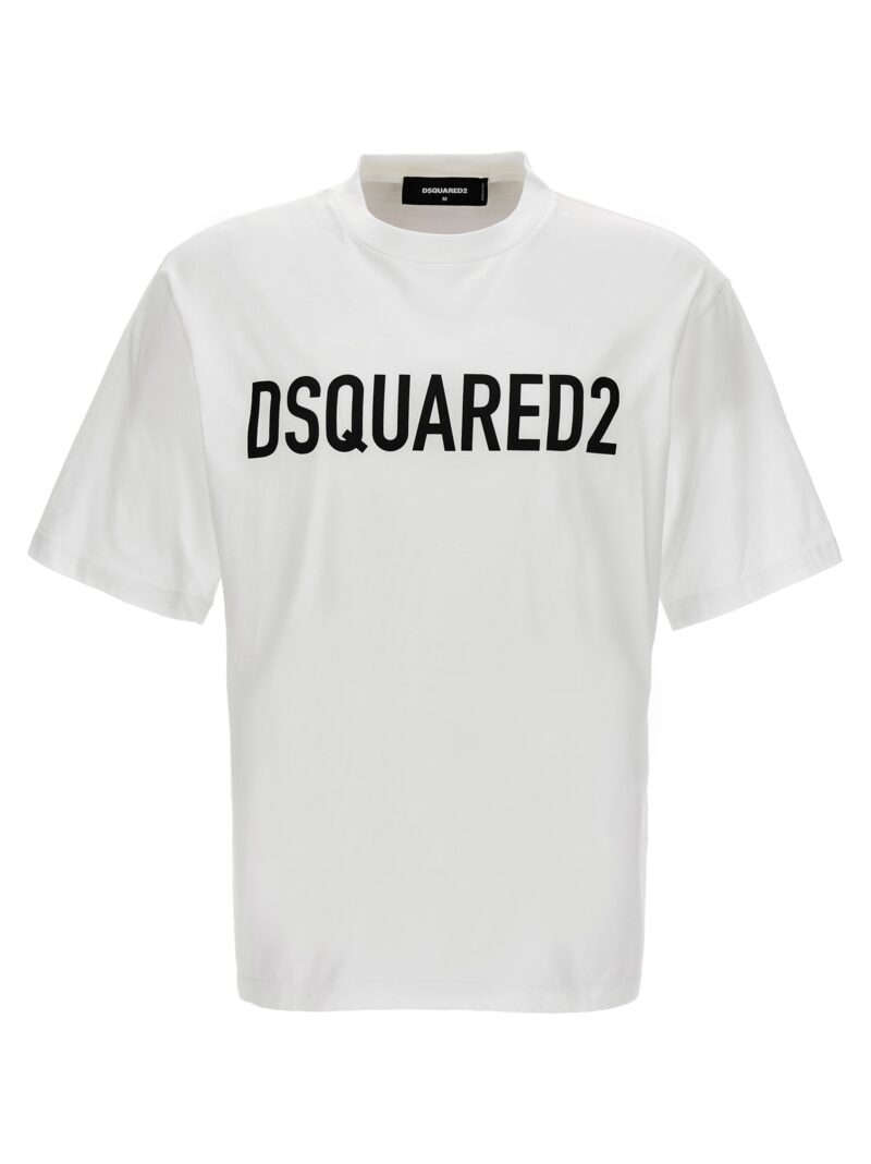 Logo T-shirt DSQUARED2 White/Black