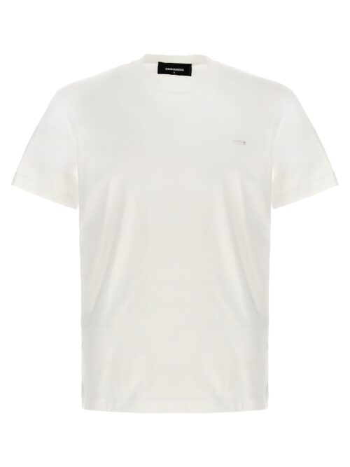 Logo plaque t-shirt DSQUARED2 White