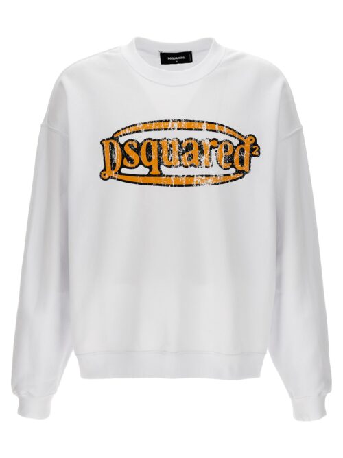 Logo sweatshirt DSQUARED2 White