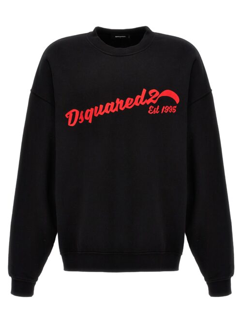 Logo sweatshirt DSQUARED2 Black