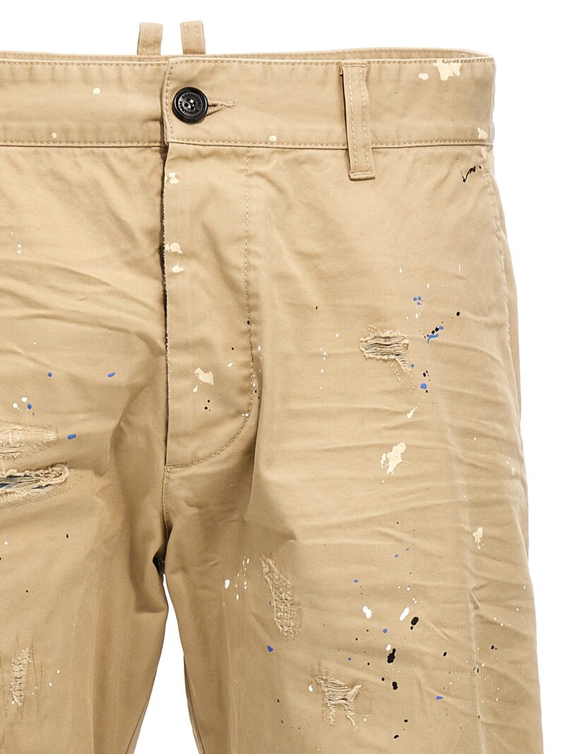 Skipper pants Man DSQUARED2 Beige