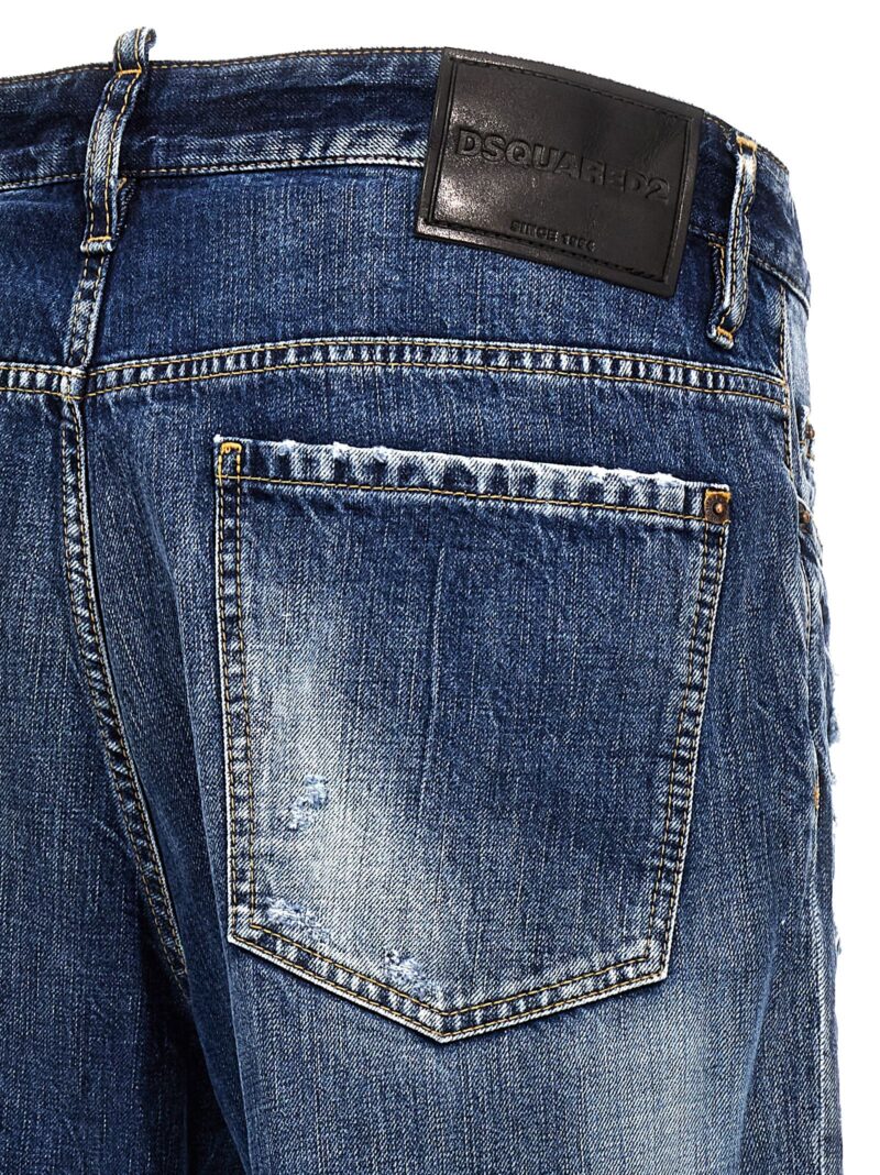 'Bro' jeans 100% cotton DSQUARED2 Blue