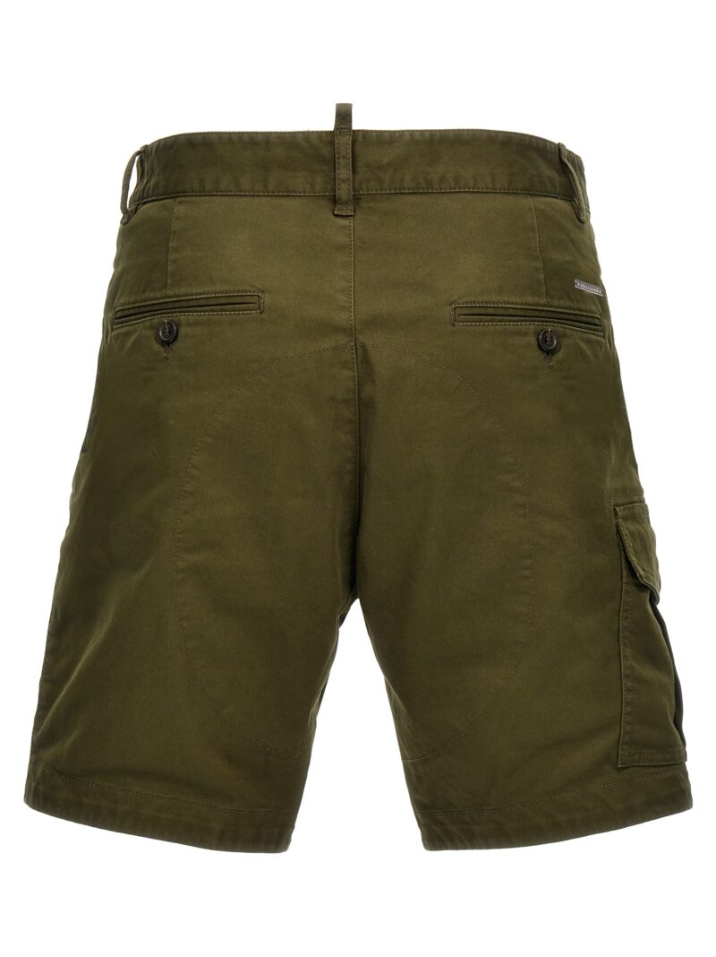 'Sexy cargo' bermuda shorts S74MU0780S39021695 DSQUARED2 Green