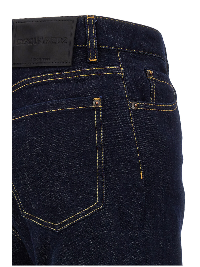 'Boston' jeans 99% cotton 1% elastane DSQUARED2 Blue