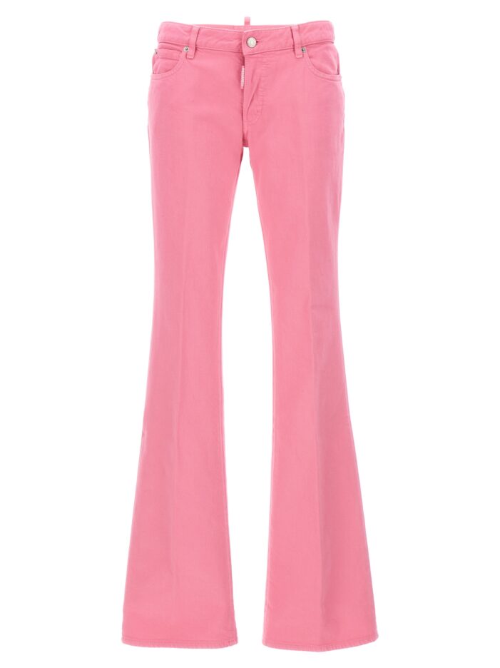 'Medium waist flare' jeans DSQUARED2 Pink