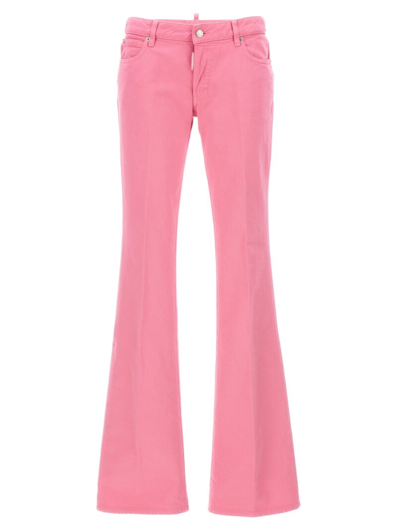 'Medium waist flare' jeans DSQUARED2 Pink