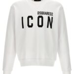 'Icon' sweatshirt DSQUARED2 White/Black