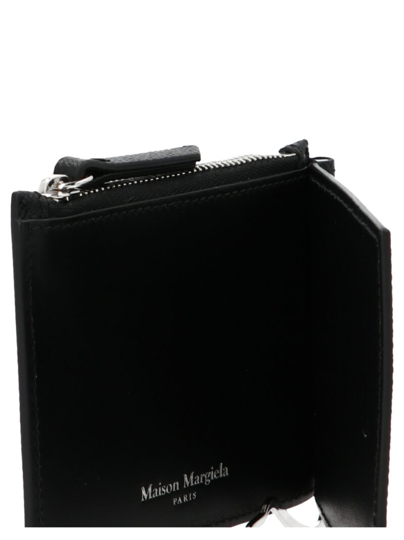 Logo wallet Man MAISON MARGIELA Black