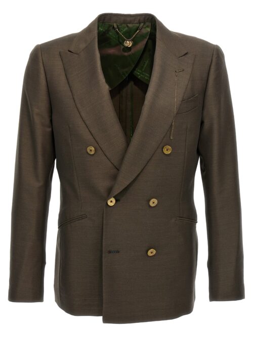 'Sam' blazer MAURIZIO MIRI Green