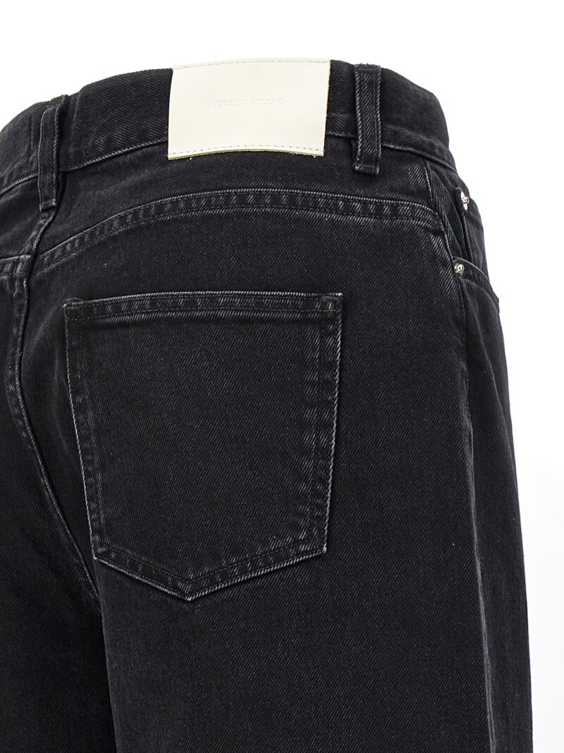 Wide jeans 100% cotton LOULOU STUDIO Gray