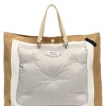 'Trompe l'oeil 5AC classique medium' shopping bag MAISON MARGIELA Multicolor