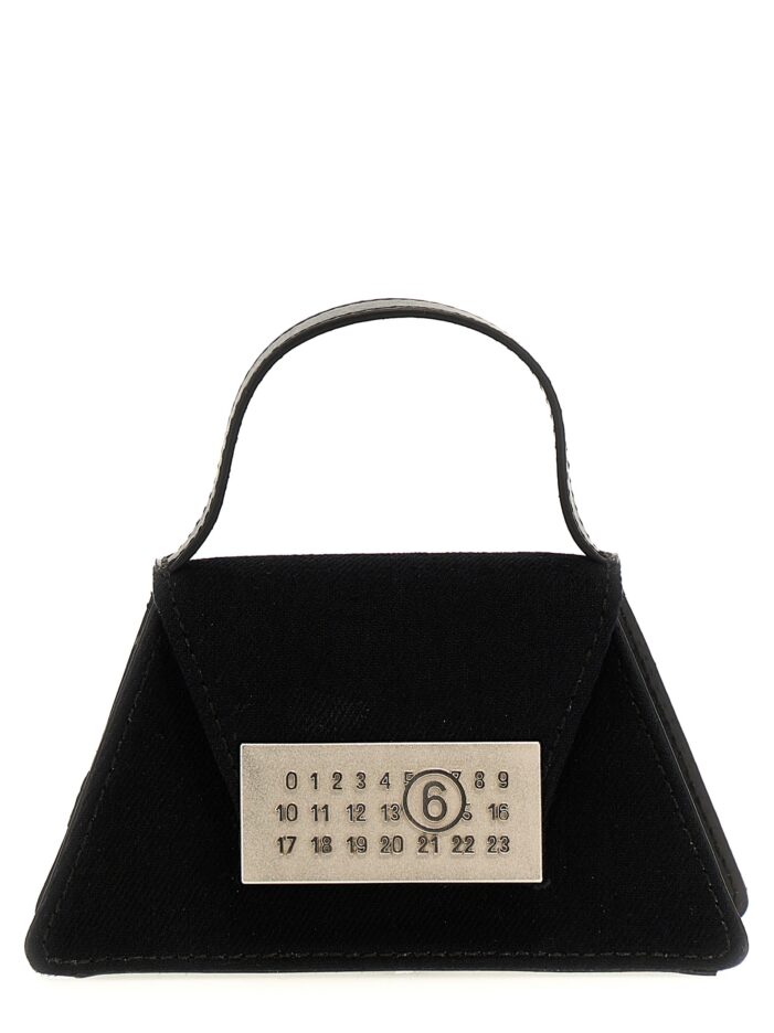 'Numeric Mini' crossbody bag MM6 MAISON MARGIELA Black
