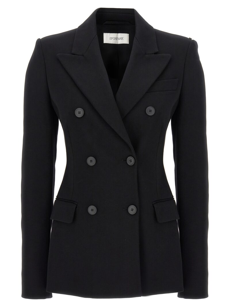 'Sestri' blazer SPORTMAX Black