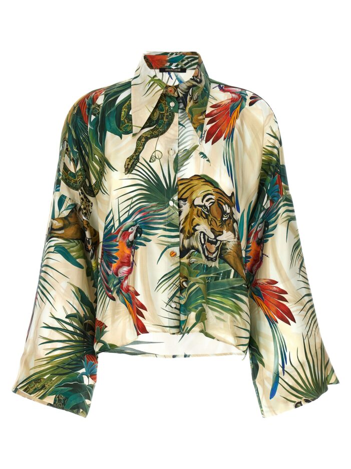 'Jungle' shirt ROBERTO CAVALLI Multicolor