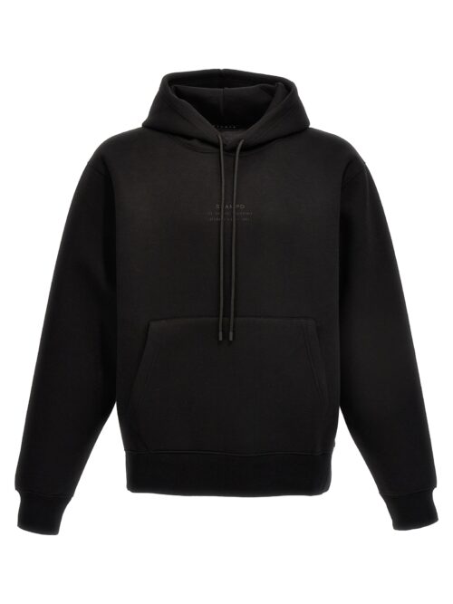 'Stacked Logo' hoodie STAMPD Black