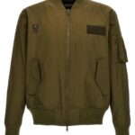 'Sherpa Lined' bomber jacket STAMPD Green