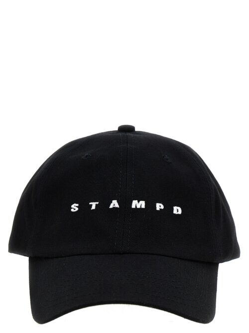 Logo embroidery cap STAMPD Black