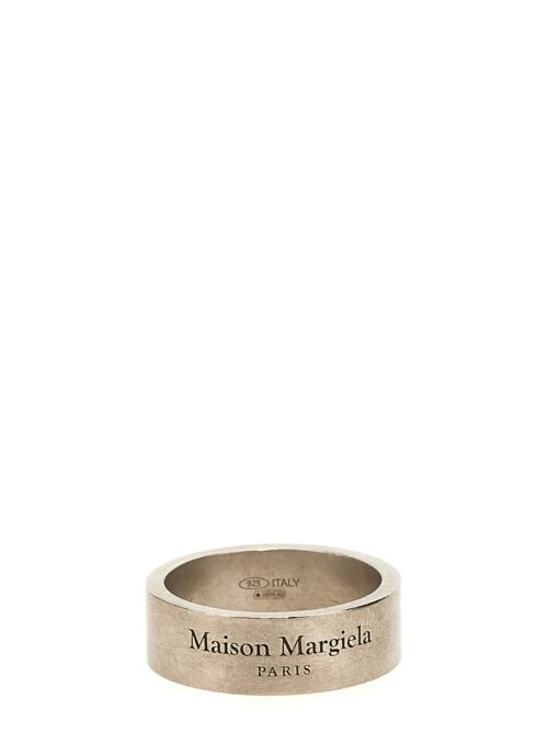 Logo ring MAISON MARGIELA Silver