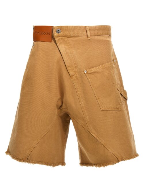 'Twisted workwear' bermuda shorts J.W.ANDERSON Beige