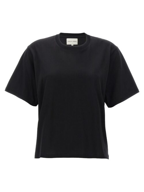 Crew-neck t-shirt LOULOU STUDIO Black