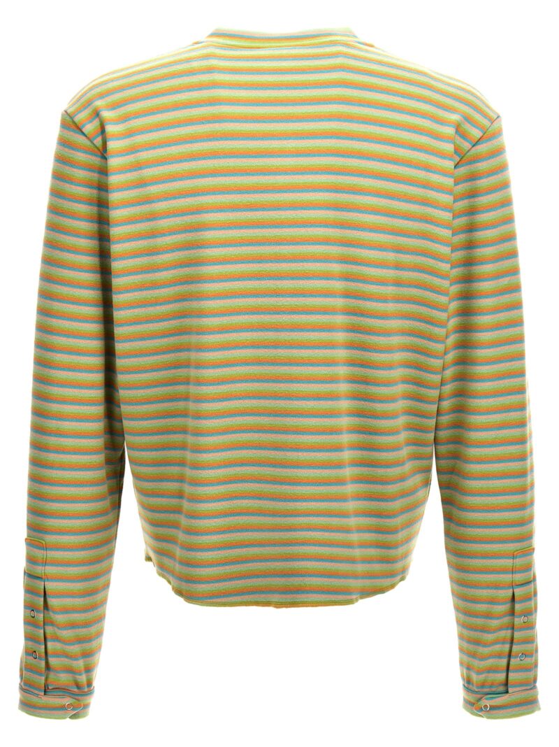 'Peach Skin Stripe Henley' sweater TS39FL04B23LIM BLUEMARBLE Multicolor