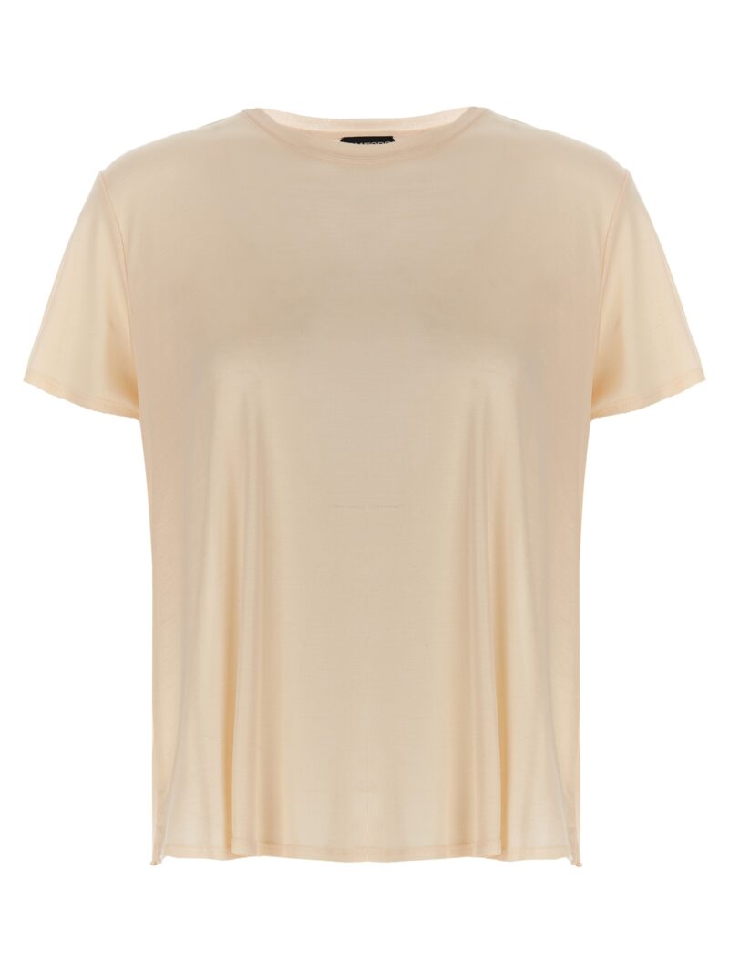 Silk t-shirt TOM FORD Beige