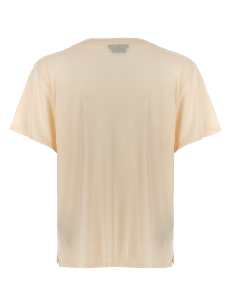 Silk t-shirt TSJ567JEX078AW016 TOM FORD Beige