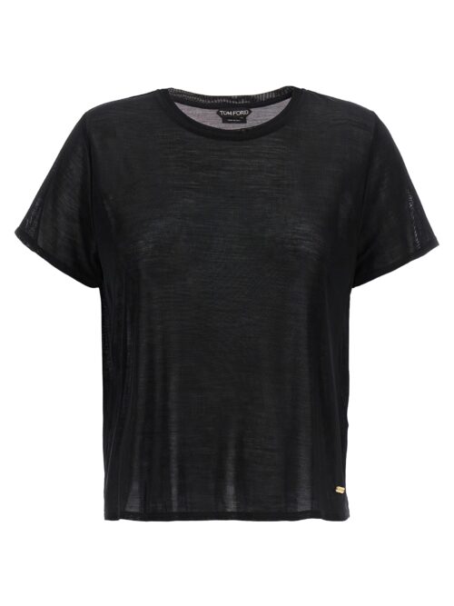 Silk t-shirt TOM FORD Black