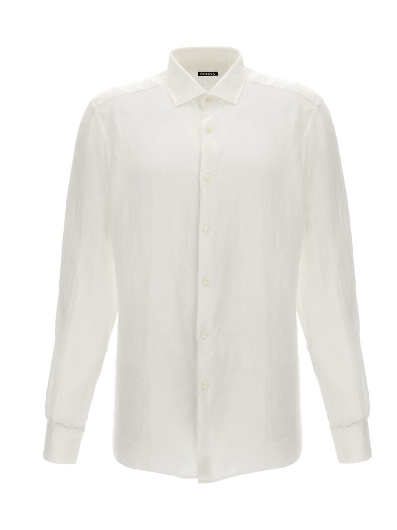 Linen shirt ZEGNA White