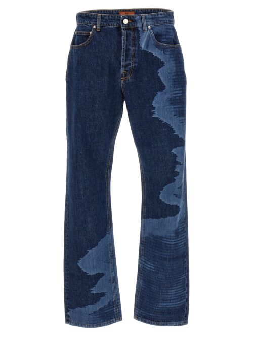 Printed jeans MISSONI Blue