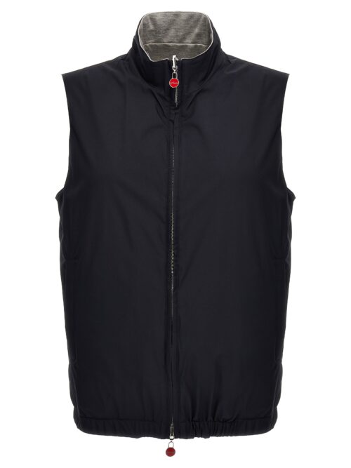 Reversible vest KITON Blue