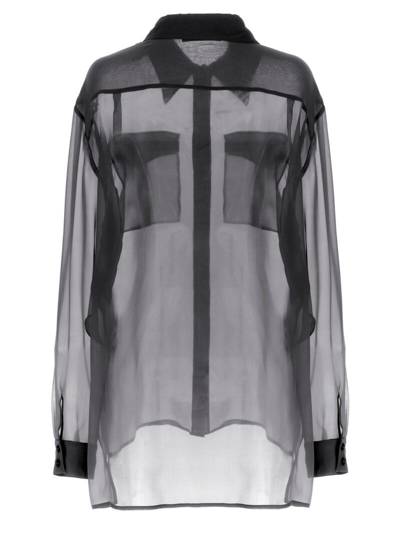 Chiffon shirt V021616140555 ALBERTA FERRETTI Black