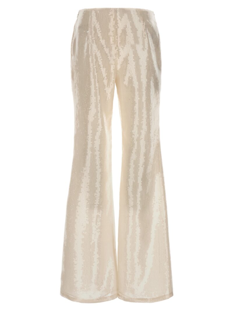 Sequin pants V032216460003 ALBERTA FERRETTI White