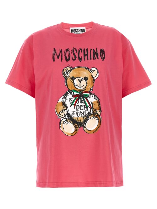 'Teddy Bear' T-shirt MOSCHINO Fuchsia