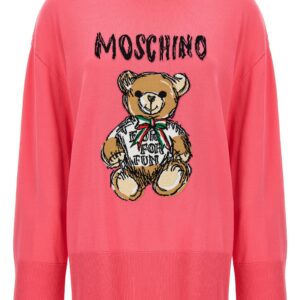'Teddy Bear' sweater MOSCHINO Fuchsia