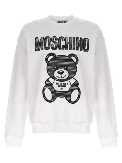 'Teddy' sweatshirt MOSCHINO White/Black