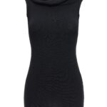 Mini off shoulder dress WARDROBE NYC Black