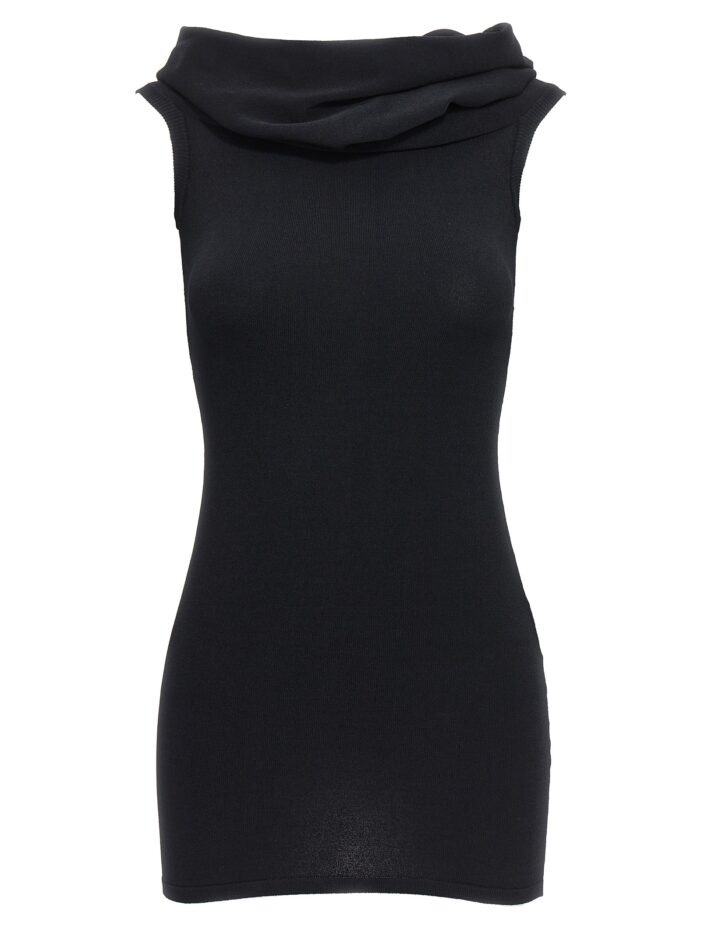 Mini off shoulder dress WARDROBE NYC Black