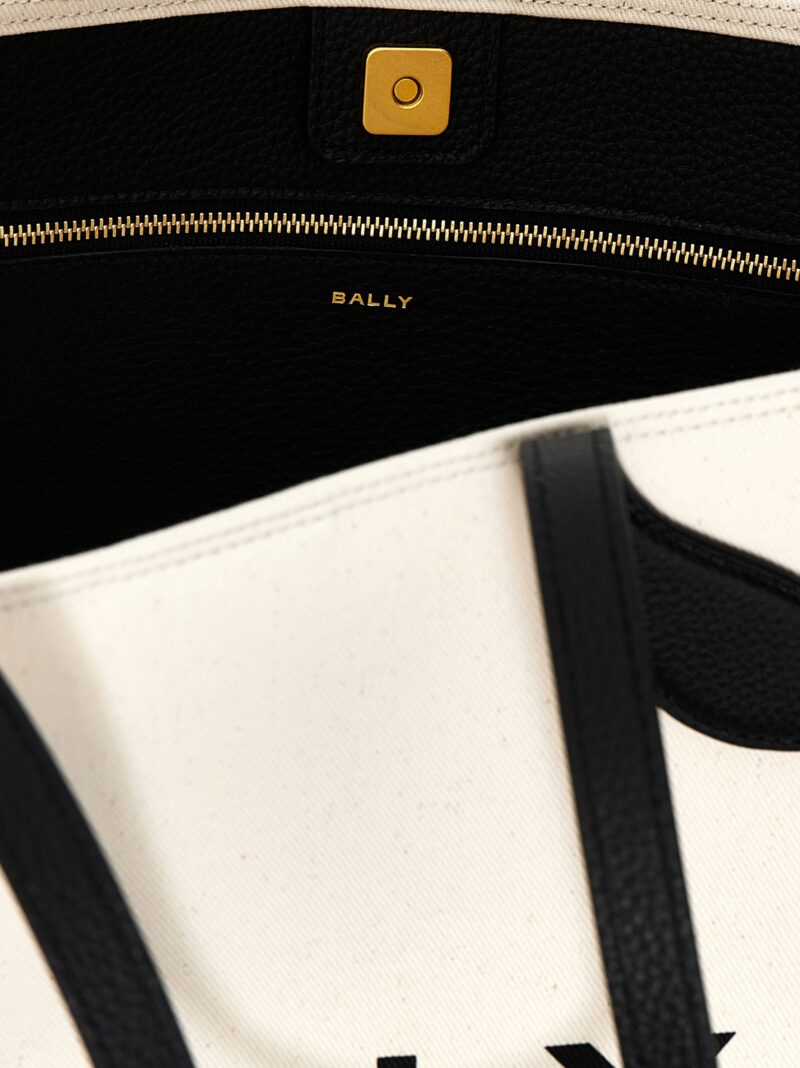 Bar Keep On shopper  BALLY White/Black