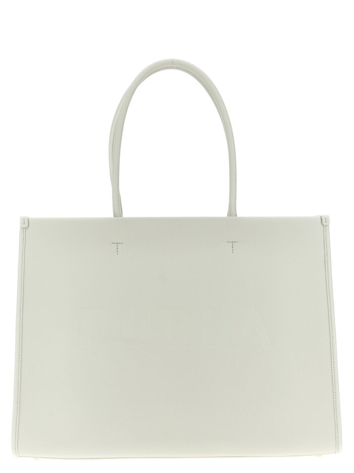'Opportunity L' shopping bag FURLA White/Black