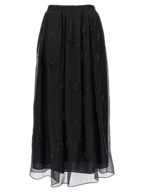 'Wilma' skirt MAX MARA STUDIO Black