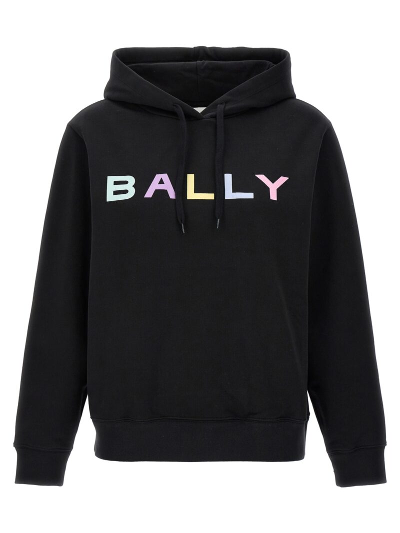 Logo hoodie BALLY Black
