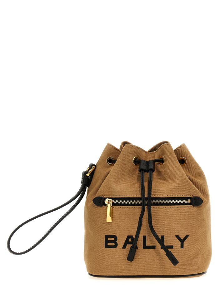 'Bar Mini' bucket bag BALLY Beige
