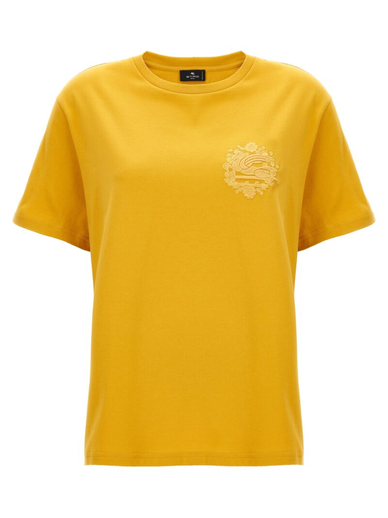 Logo T-shirt ETRO Yellow