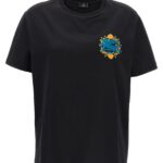 Logo embroidery t-shirt ETRO Black