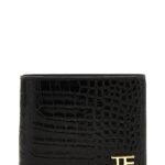 Logo wallet TOM FORD Black