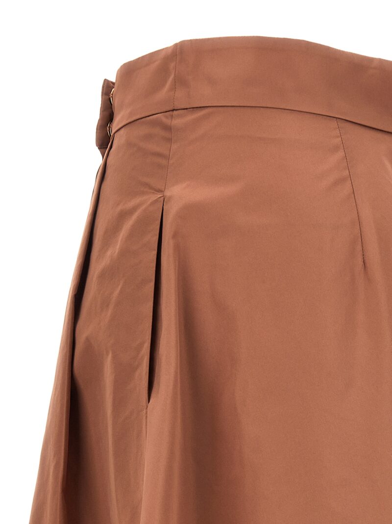 'Propenso' skirt 100% polyester PINKO Brown