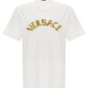 Logo embroidery T-shirt VERSACE White